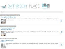 Tablet Screenshot of blog.bathroomplace.com